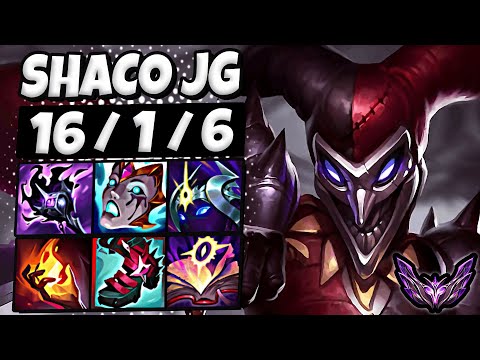 Shaco vs Fiddlesticks [ Jungle ] Lol Korea Master Patch 25.8 ✅