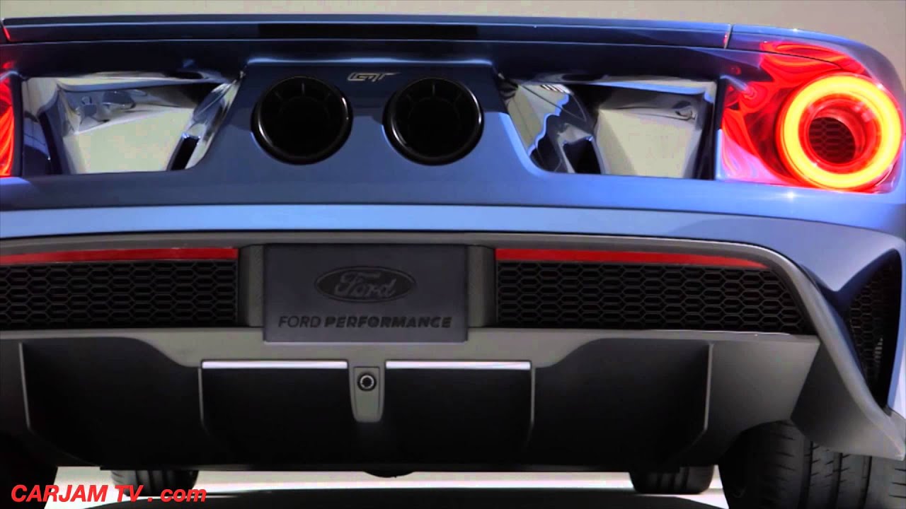 2016 Ford GT INTERIOR All New Ford GT 2015 DETROIT NAIAS Commercial CARJAM TV 4K 2015