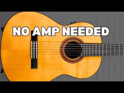 This Classical Guitar Has Built-In Reverb? Yamaha TransAcoustic Review