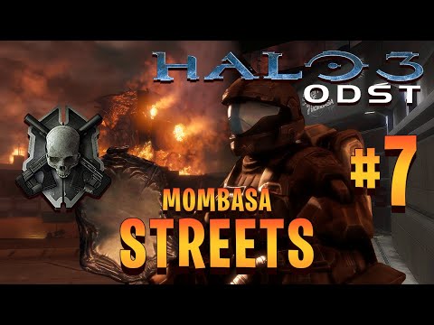 Halo 3: ODST | Legendary Walkthrough | Mombasa Streets [To ONI Alpha Site] | NO DEATHS