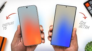 OnePlus 15 Vs Galaxy S25 Ultra - NOT EVEN CLOSE!