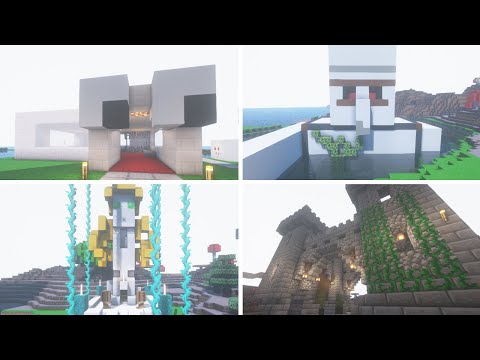 MORE SHOP IDEAS FOR A MINECRAFT SMP SERVER OR REALMS (PRICES/IDEAS/BUILDS) - Minecraft 1.16