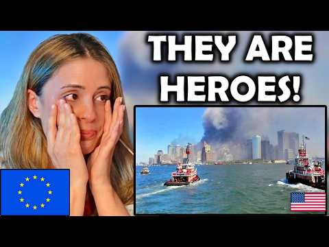 European Girl Reacts to The 9/11 BOATLIFT Story