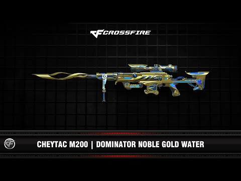 CF : Cheytac M200 | Dominator Noble Gold Water (VIP Official | Nano support)