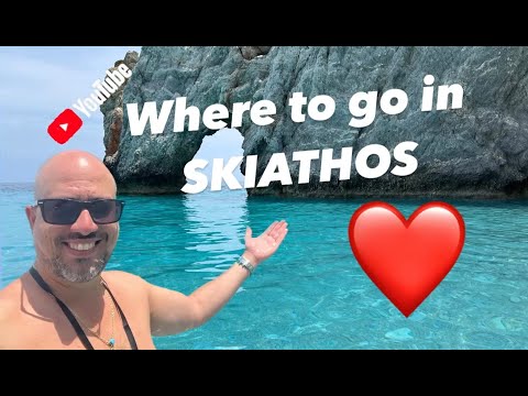 Where to go in Skiathos Ep. 3 -  Beaches, restaurants and more (2023)