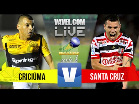 Santa Cruz 2x0 Criciúma ( melhores momentos ) 27/10/15
