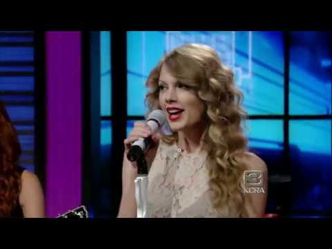Taylor Swift - Speak Now Live At Regis & Kelly