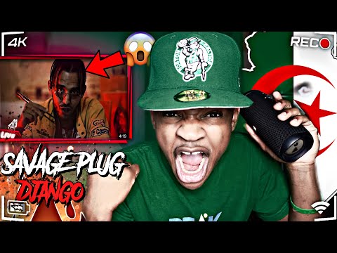 🇺🇸🇩🇿AMERICA REACTS TO  Savage Plug - DJANGO | REACTION😱🔥