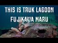 This is Truk Lagoon - The Fujikawa Maru in 4K UHD