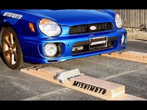 Check Out This Epic Battle of David (Mishimoto X-Braced Rad) vs Goliath (Subaru WRX)