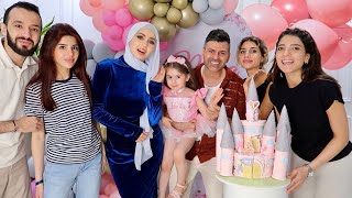 عيد ميلاد ميرا ????!! ( ادم دمر كيكة الميلاد )????