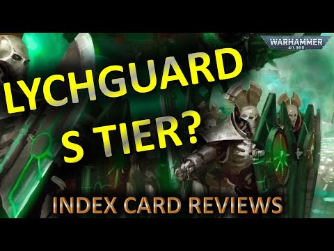 Lychguard S tier in 10th? Necron's best unit in 40k