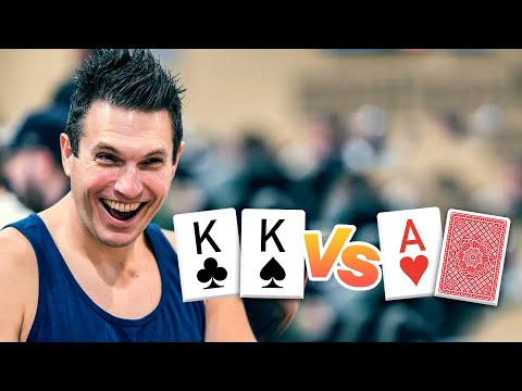 Doug POLK Has POCKET KINGS In A $15,000 POT!