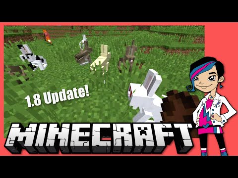 RadioJH Games - Minecraft - 1.8 Update Showcase in Creative - New Mobs and More!