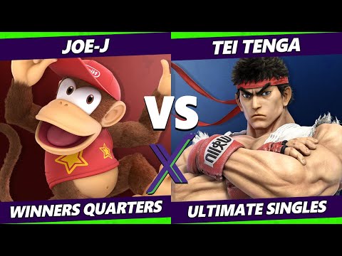 S@X 420 Winners Quarters - Joe-J (Diddy Kong) Vs. Tei Tenga (Ryu) Smash Ultimate - SSBU