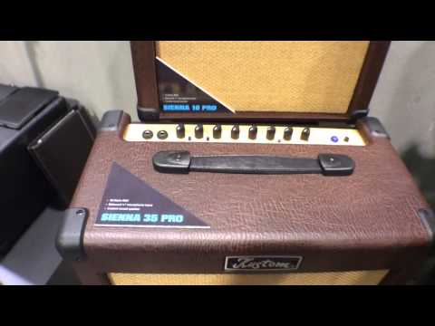 2014 Winter NAMM Show - Kustom Sienna Pro Series Acoustic Amplifiers