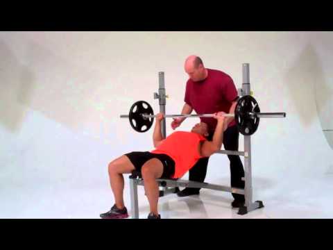 Tuff Stuff Gladiator EWC-25 Wide Olympic Bench with Leg Extension