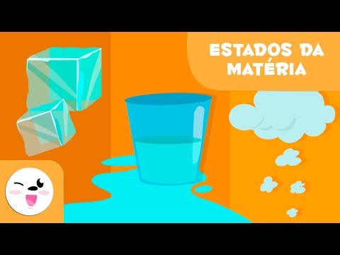Estados da matéria para crianças - Quais são os estados da matéria? Sólido, Líquido e Gasoso