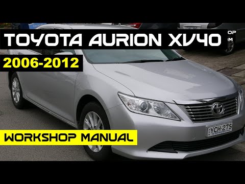 Thumbnail for TOYOTA AURION XV40 (2006-2012) Workshop Manual - How to DOWNLOAD the PDF in ENGLISH - Repair Service by Toyota Aurion (XV40)