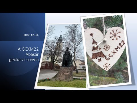 A GCXM22 Abasár geokarácsonyfa 2022