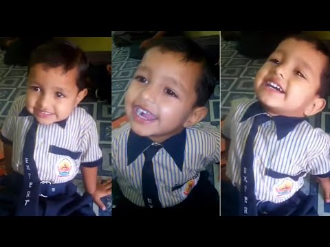 Baby talking in kannada awesome