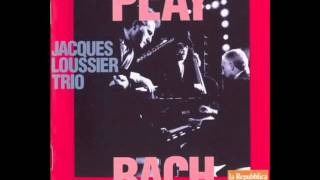 Jacques Loussier Trio - Aria Corale 'Zion Hort Die Wachter Singen' Dalla Cantata 'WachetAuf ...