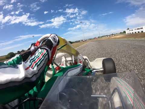 Onboard Kartodromo International Kiro Oeste - Bombarral - Rotax Senior - D5 - 401s