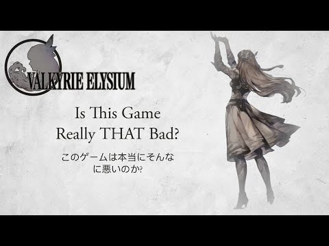 Valkyrie Elysium- Is It Really THAT Bad?