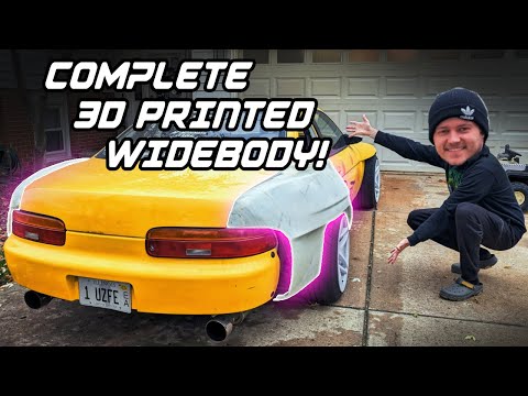 3D Printed Widebody Kit is Fully Attached!!!