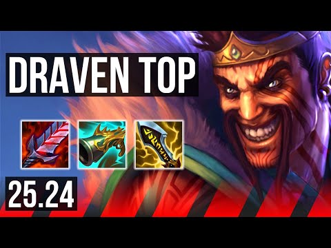 DRAVEN vs GAREN (TOP) | EUW Diamond | 25.24