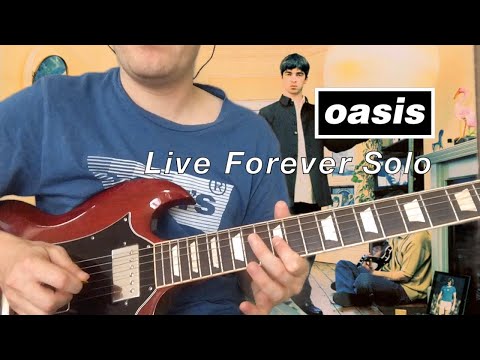 Live Forever Solo Guitar Lesson