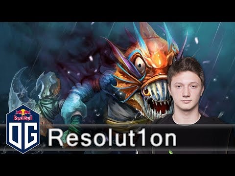 OG.Resolut1on Slark Gameplay - Ranked Match - OG Dota 2.