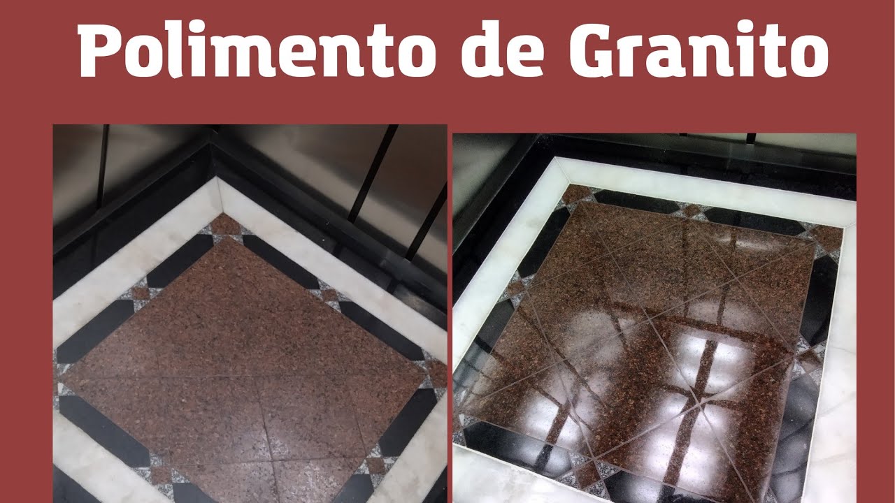 Polimento - Passo a passo! Aprenda como funciona o restauro de granito.