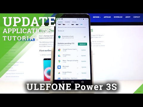 How to Update Applications in Ulefone Power 3s – Install Latest App Version