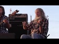 Randy Crouch at the  Woody Guthrie Folk Festival in Okemah