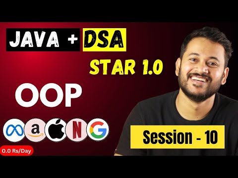 Mastering Java Dsa Java Flow Control And Oops Concepts Session 10