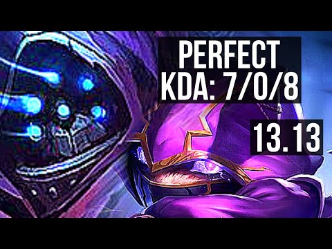 JAX vs KENNEN (TOP) | 7/0/8, 69% winrate, Godlike | KR Master | 13.13