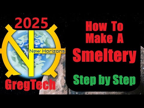 How To Make A Smeltery - Step by Step - GregTech New Horizon 2.7.2 - Minecraft 2025
