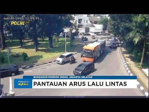 NTMC POLRI - PANTAUAN ARUS LALU LINTAS SIANG 20/06/2025