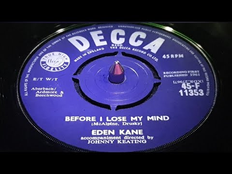 EDEN KANE - BEFORE I LOSE MY MIND (1961)