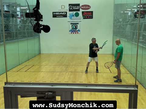 Backhand Tip. Racquetball.