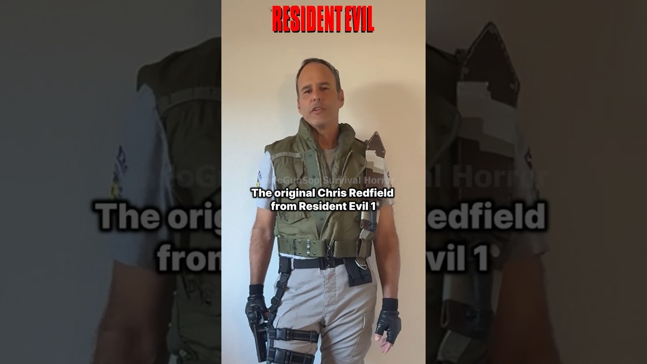 Special Message From Chris Redfield (Charlie Kraslavsky) - RESIDENT EVIL (1996) RE 30th Anniversary