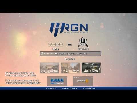 Kode vs Ubinited | Cache, Mirage, Nuke | $1,250 RGN New Years Open Ro16