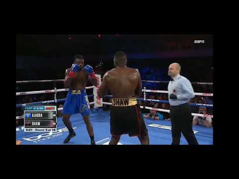 Efe Ajagba vs Stephen Shaw full fight main event