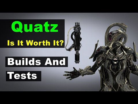 4 Forma Quatz Pistol In Action (Warframe)