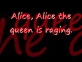 Victim Effect-Alice Alice lyrics 