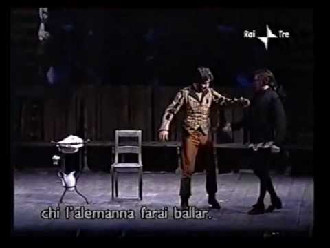 Don Giovanni - Ildebrando D'Arcangelo in 2002 - Arias, Duet, Commendatore scene - Rehearsal