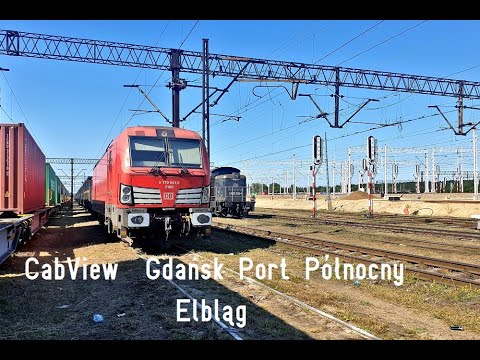 | CabView | Gdańsk Port Północy - Elbląg -  X4EC – Paprykowe FIlmy