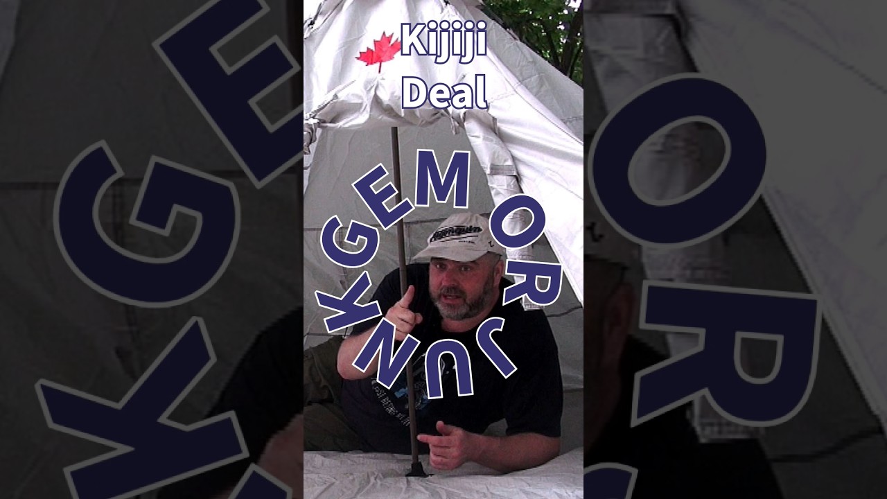 Bargain or Bust? $40 Bucks on Kijiji #shorts #bargain #camping