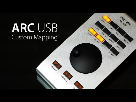 RME Audio ARC USB - Custom Mapping
